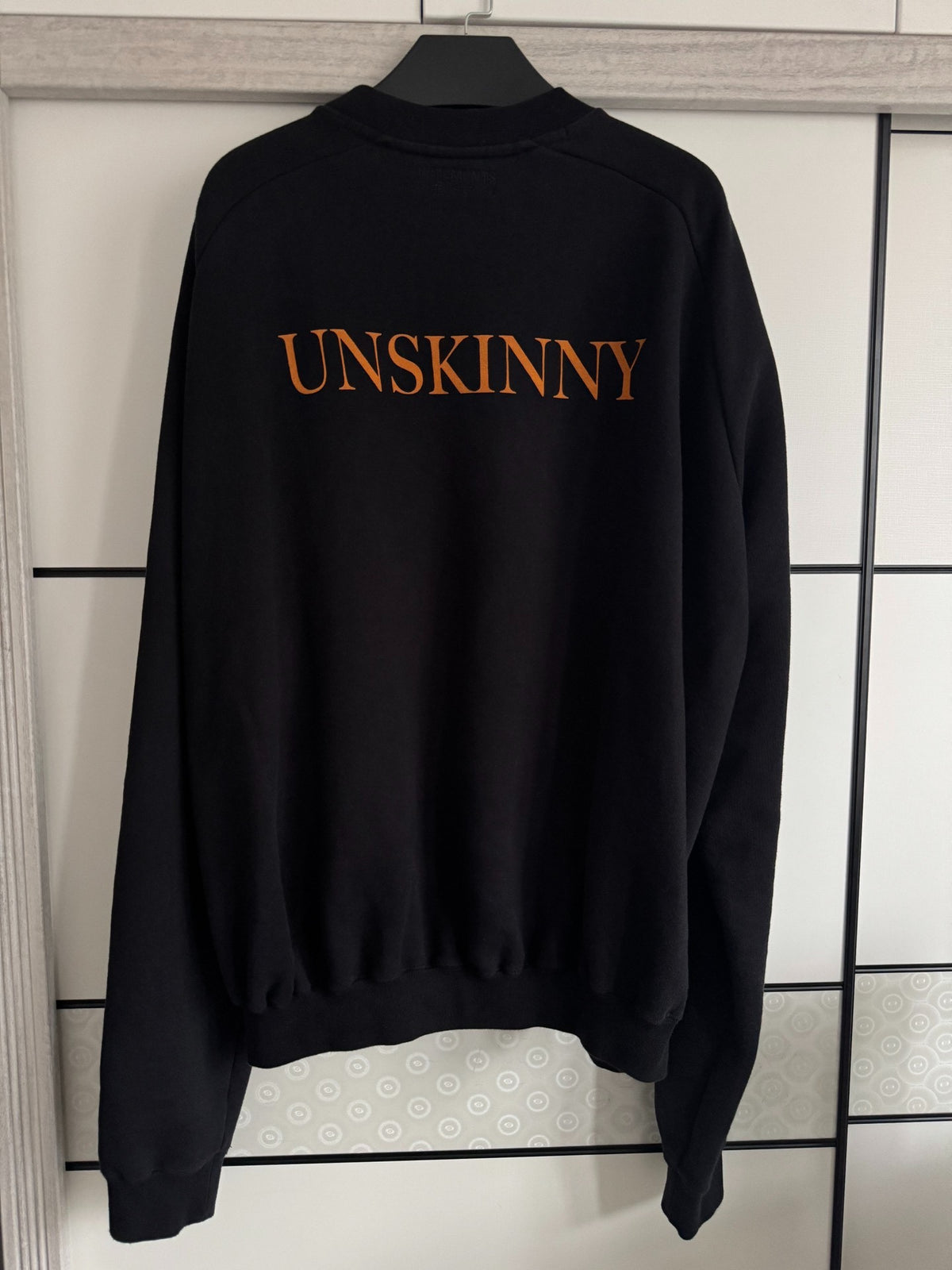 Vetements Unskinny Hoodie