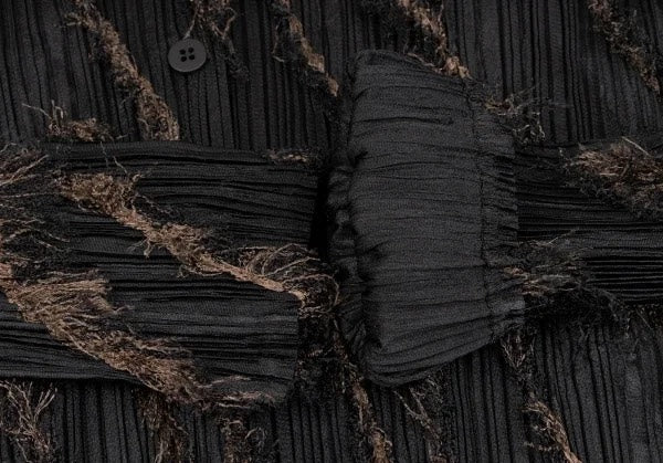Issey Miyake Fringe Pleated Shirt