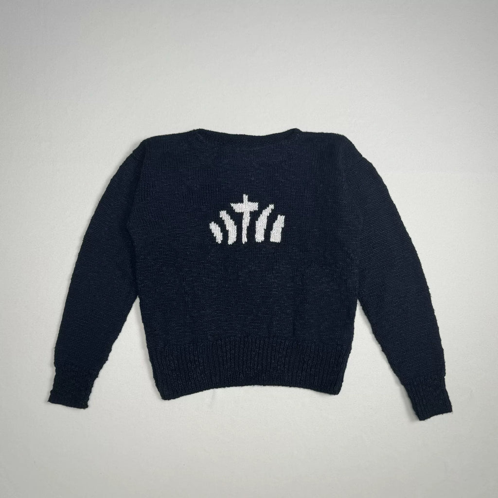 VISVIM 24ss Intarsia Boat Neck Knit (S/L) Sweater