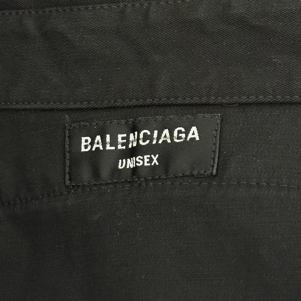 Balenciaga Game Badge Glow Embroidered Short Sleeve Shirt