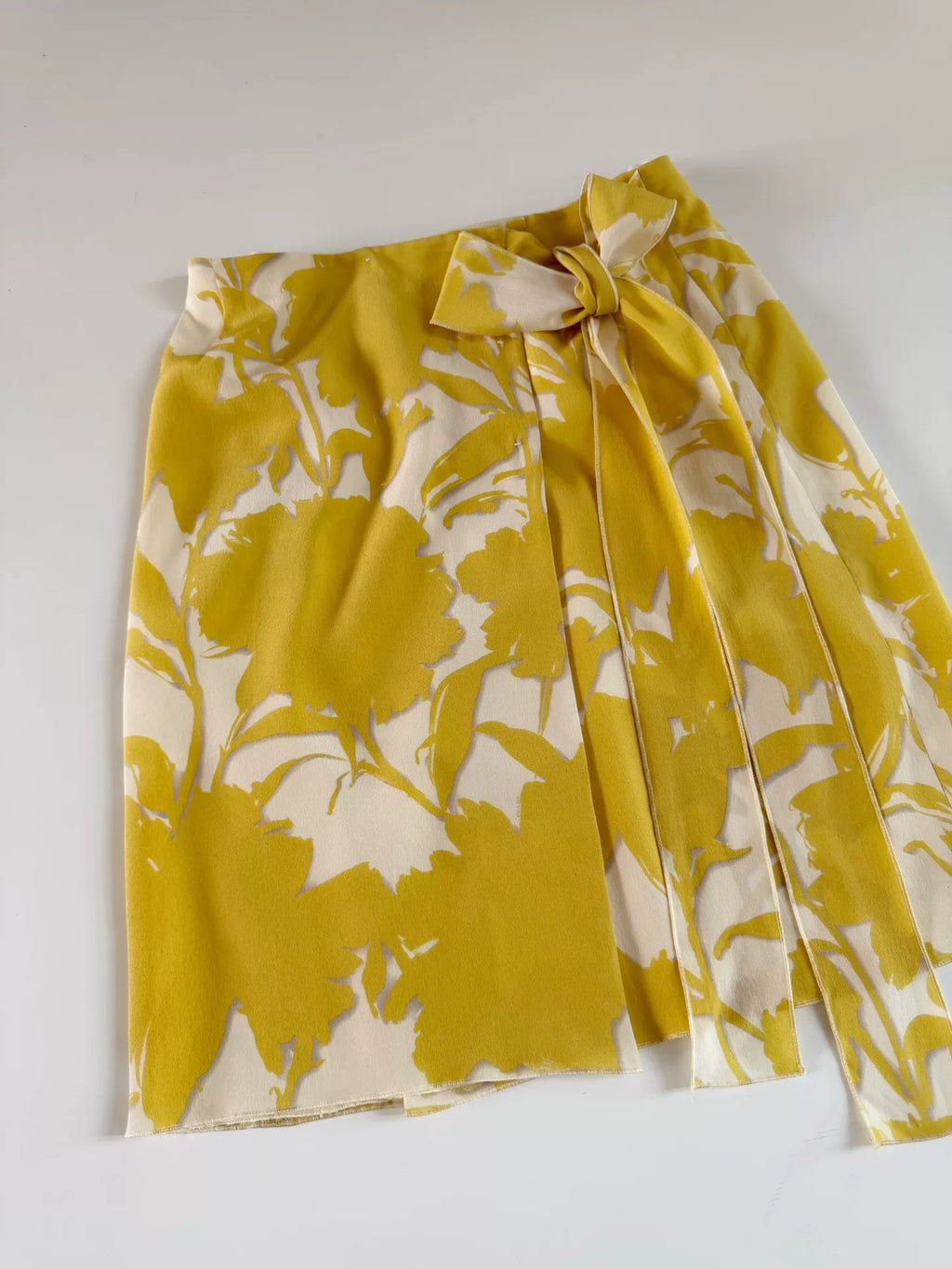 Prada Midi Silk Skirt