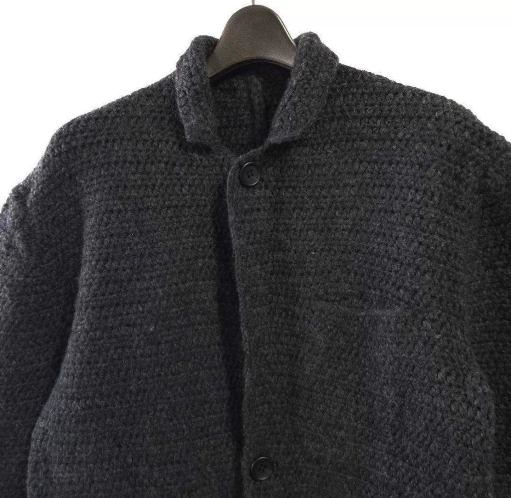 Yohji Yamamoto AW01 Runway Wool Knit Jacket