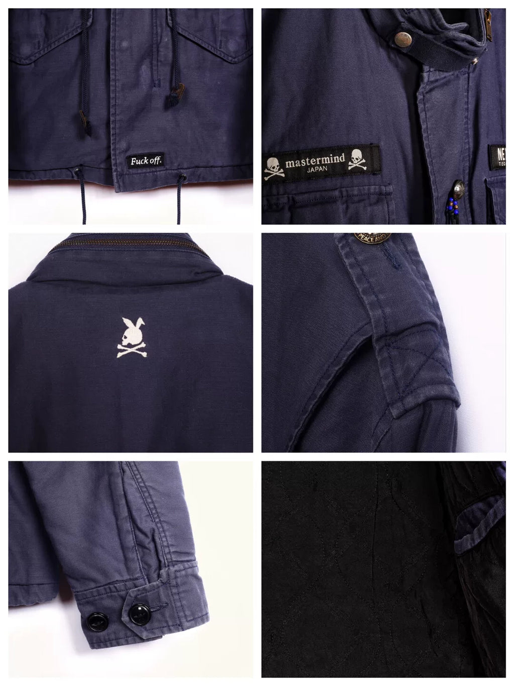 Mastermind Japan x Neighborhood Black Jacket