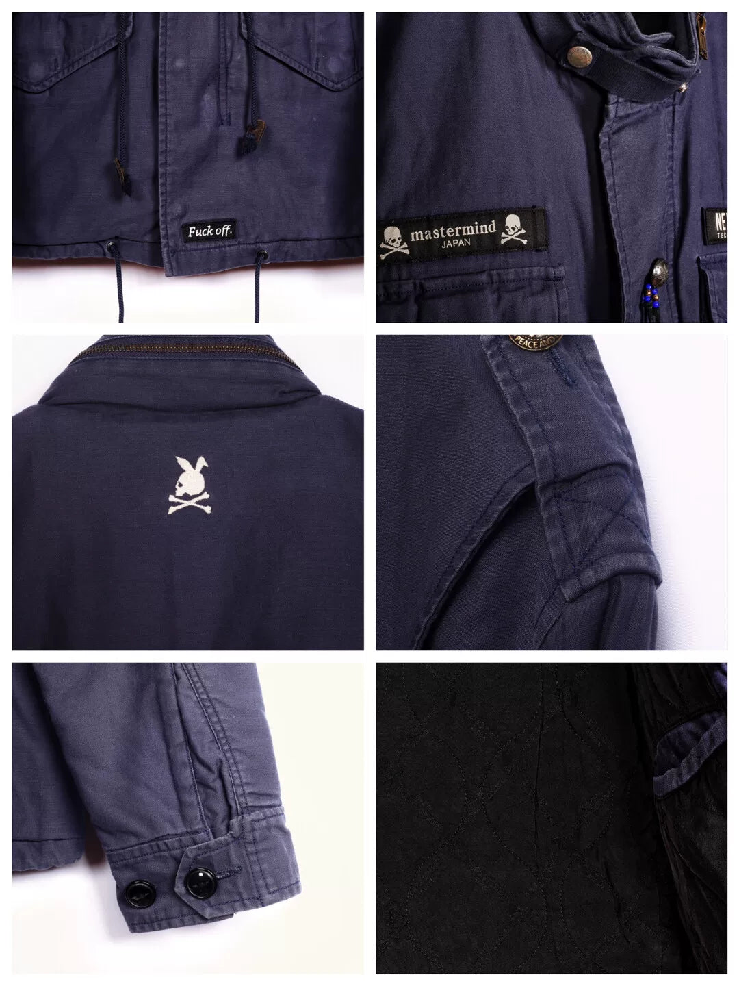 Mastermind Japan x Neighborhood Black Jacket