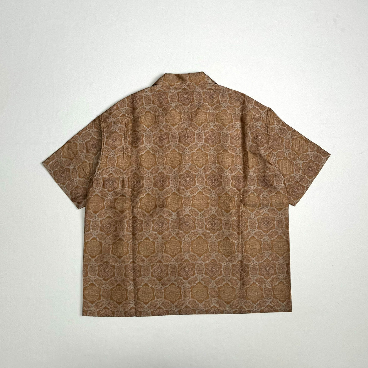 VISVIM 24aw Copa Shirt S/S Jacquard (Silk) Short-Sleeve Shirt