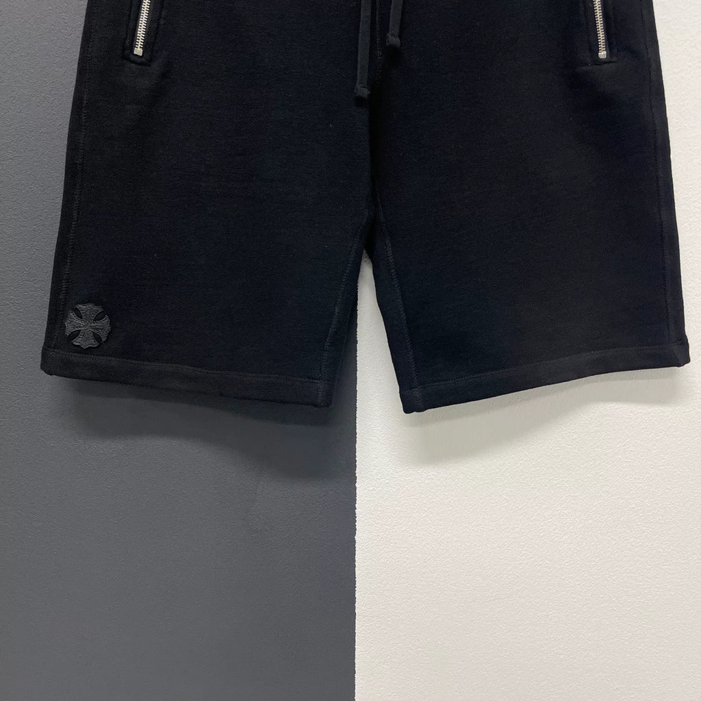 Chrome Hearts Leather Patched Shorts