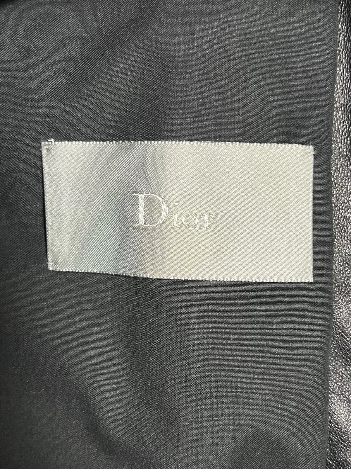 Dior Black Lambskin Biker Jacket