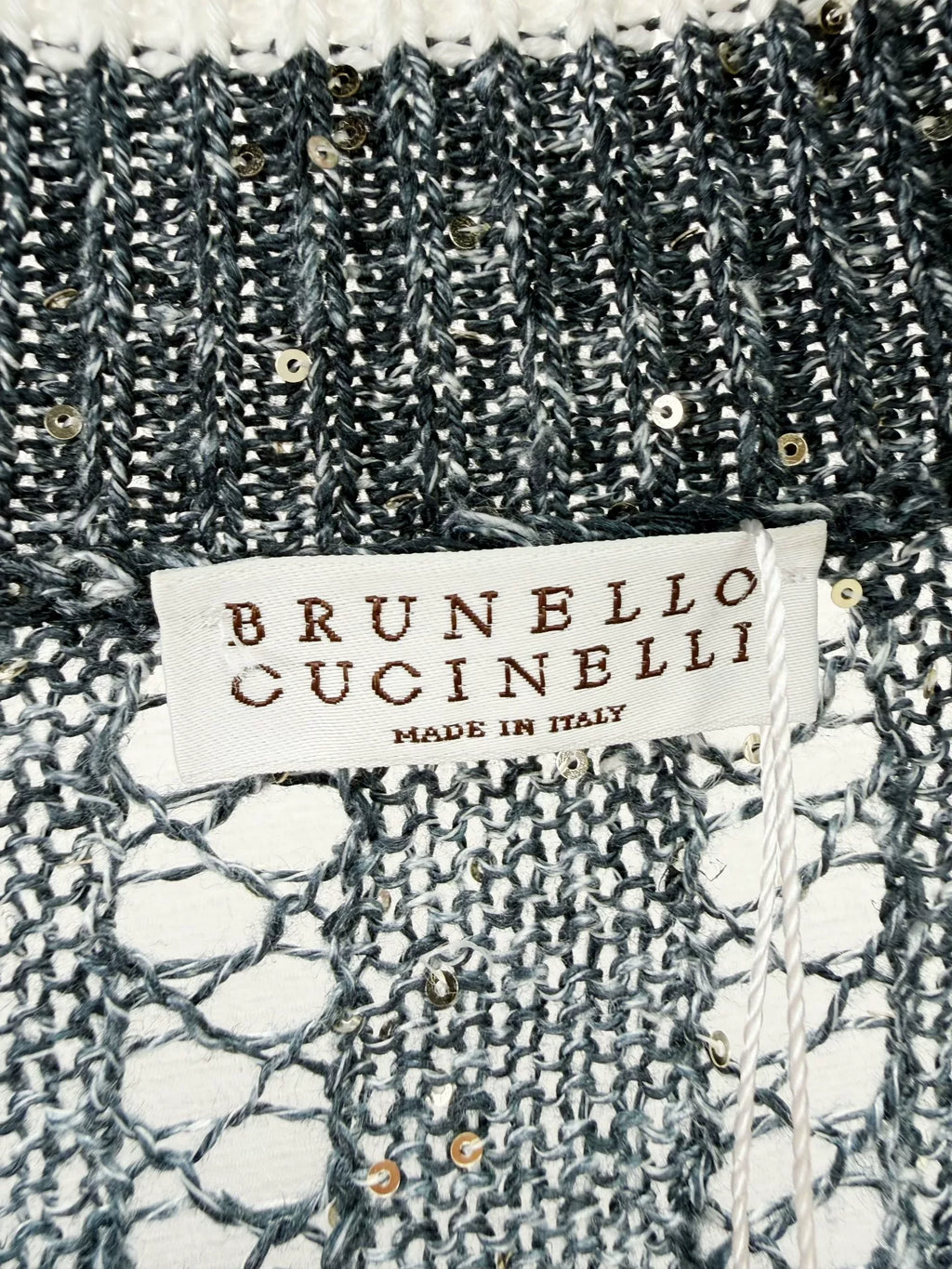 Brunello Cucinelli BC Sequin Knit Sweater