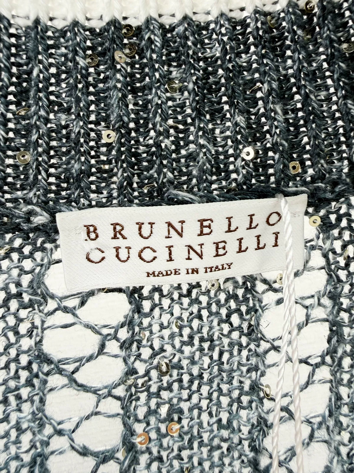 Brunello Cucinelli BC Sequin Knit Sweater