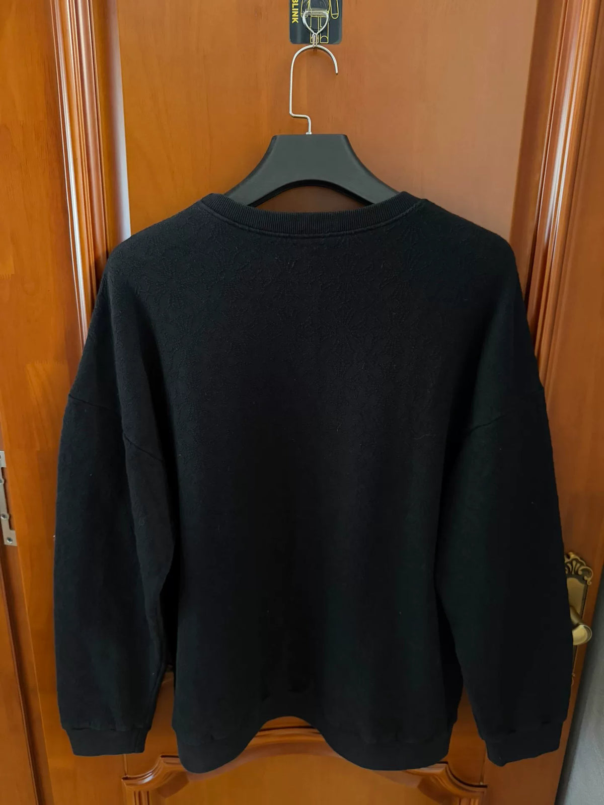 Chrome Hearts Black Dark Pattern Cross Flower Sweater