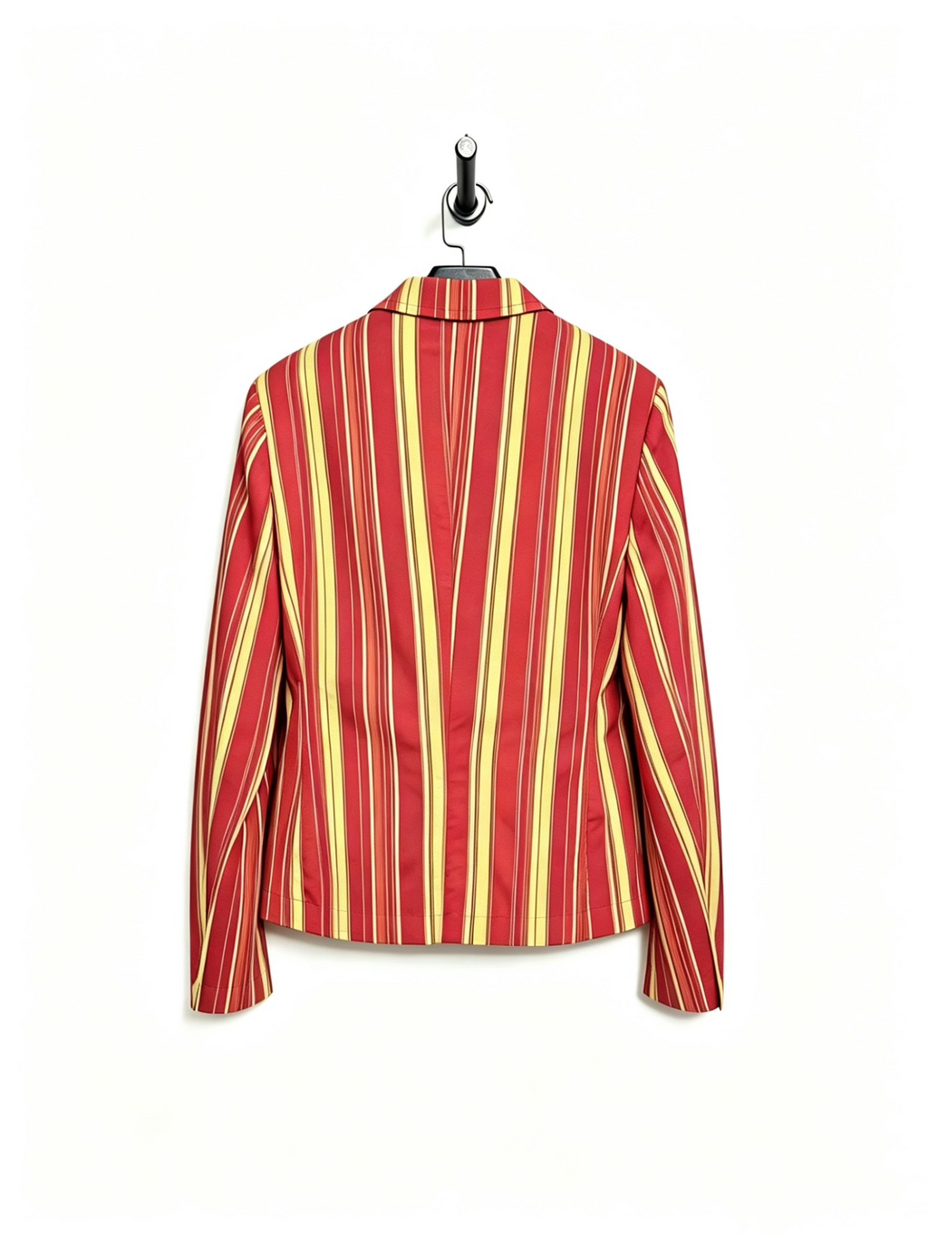 DRIES VAN NOTEN Striped Color-Block Short Jacket