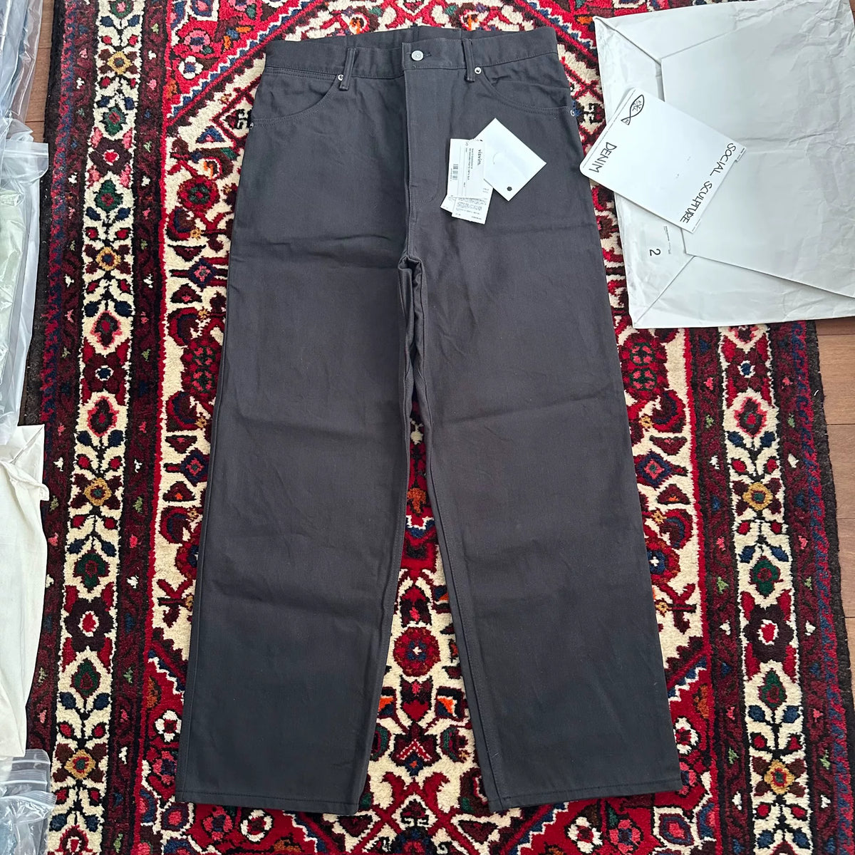 Visvim 22AW Hakama Cmyk Jeans