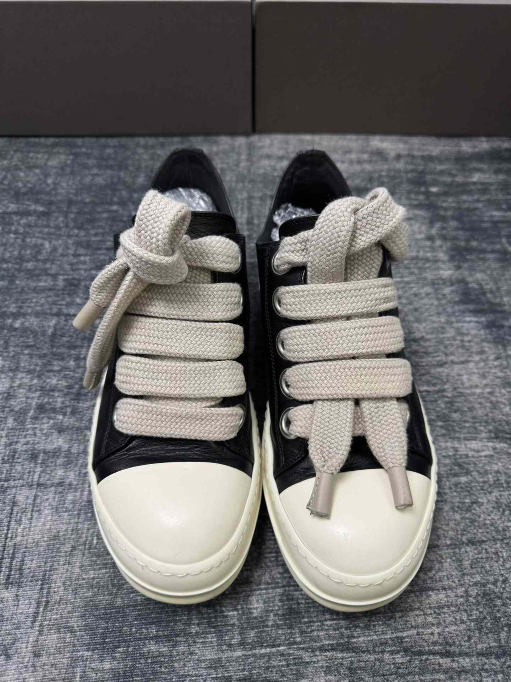Rick Owens Thick-Lace Sneakers