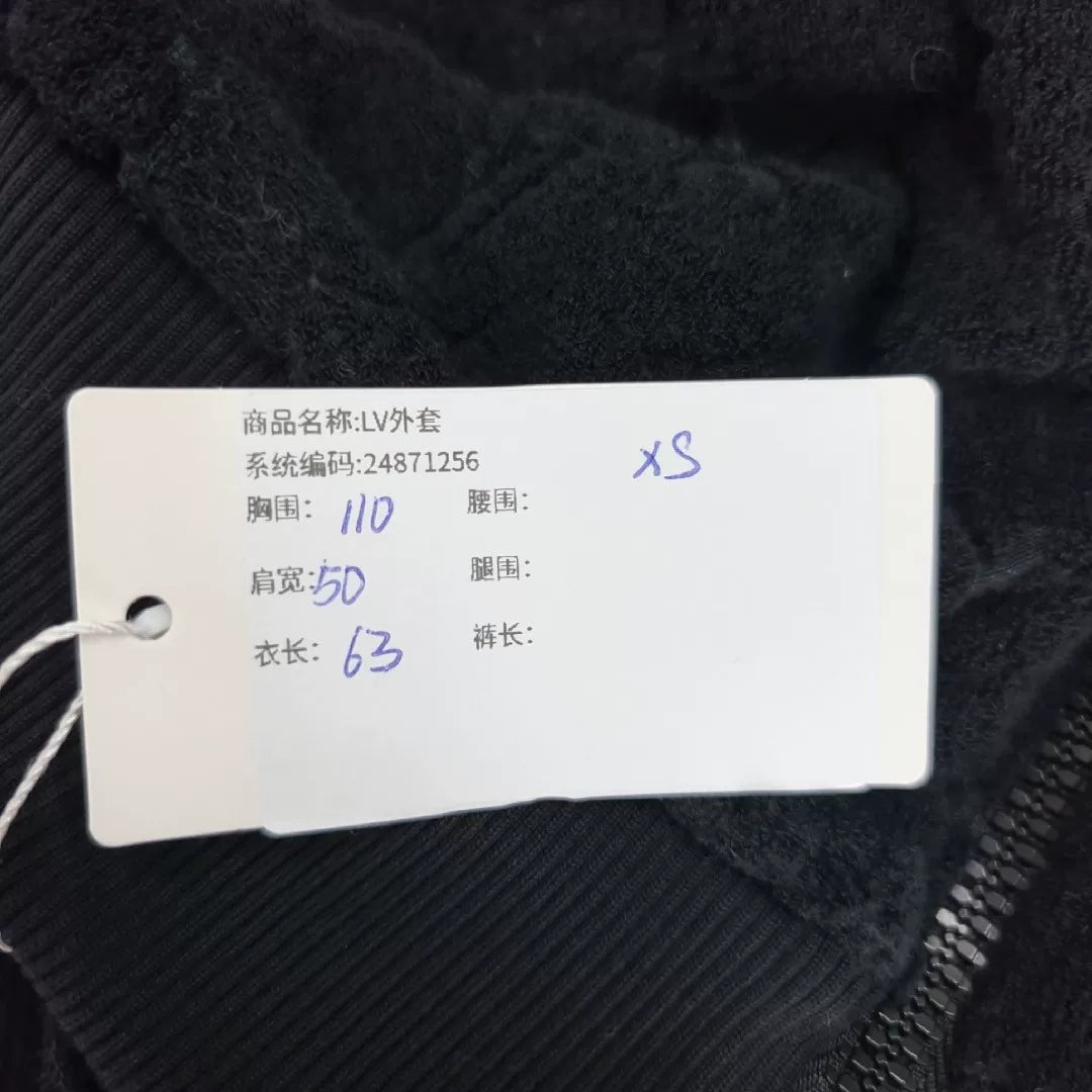 Louis Vuitton Tone-On-Tone All-Over Print Terry Hooded Jacket