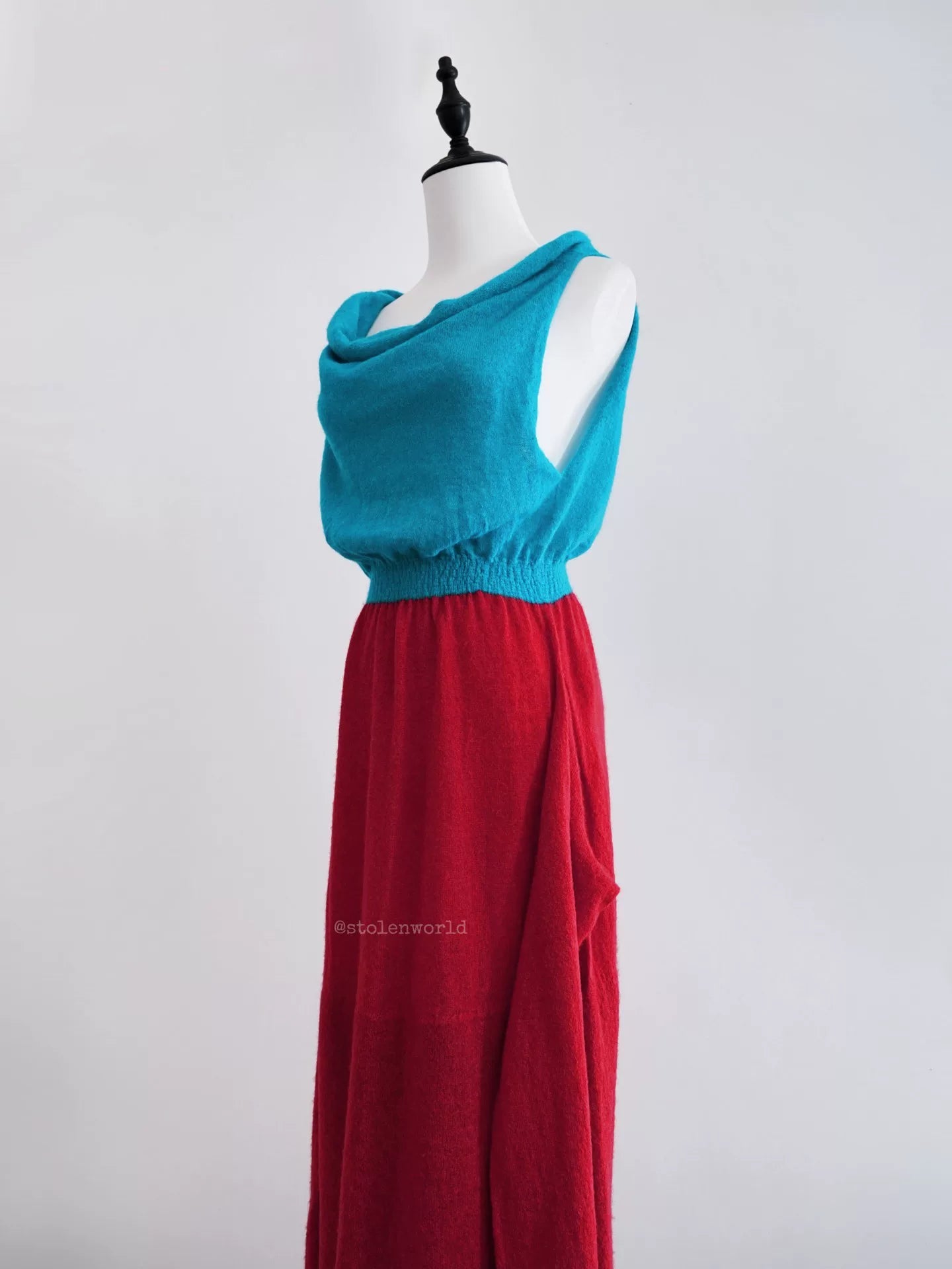 Issey Miyake 24AW Color-Block Knit Dress - Devines