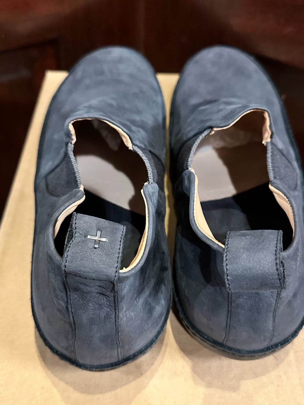 M.A+ SS17 Black Vacchetta Leather Loafers