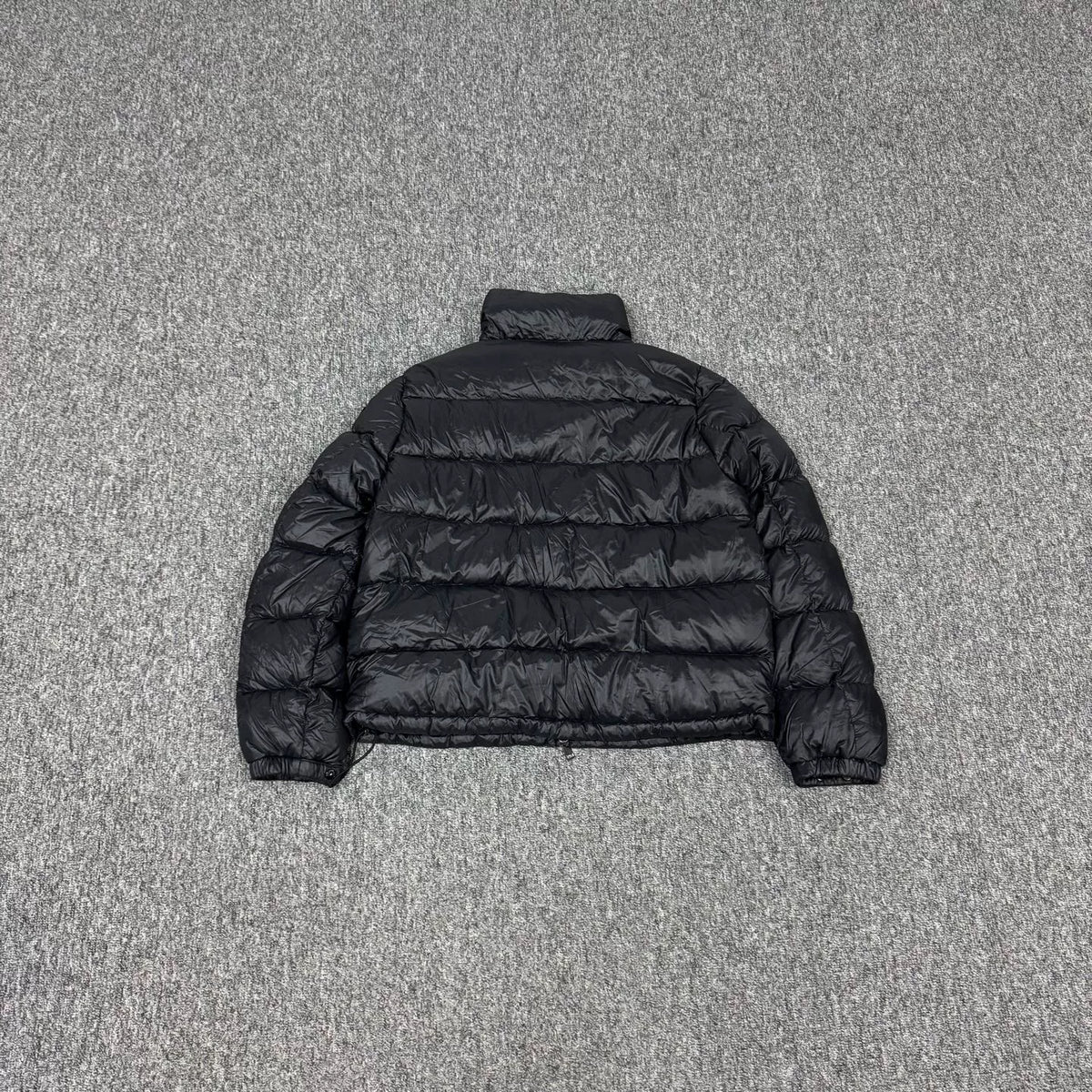 Moncler COPENHAGUE sleeve patch puffer quilted stand-collar down jacket