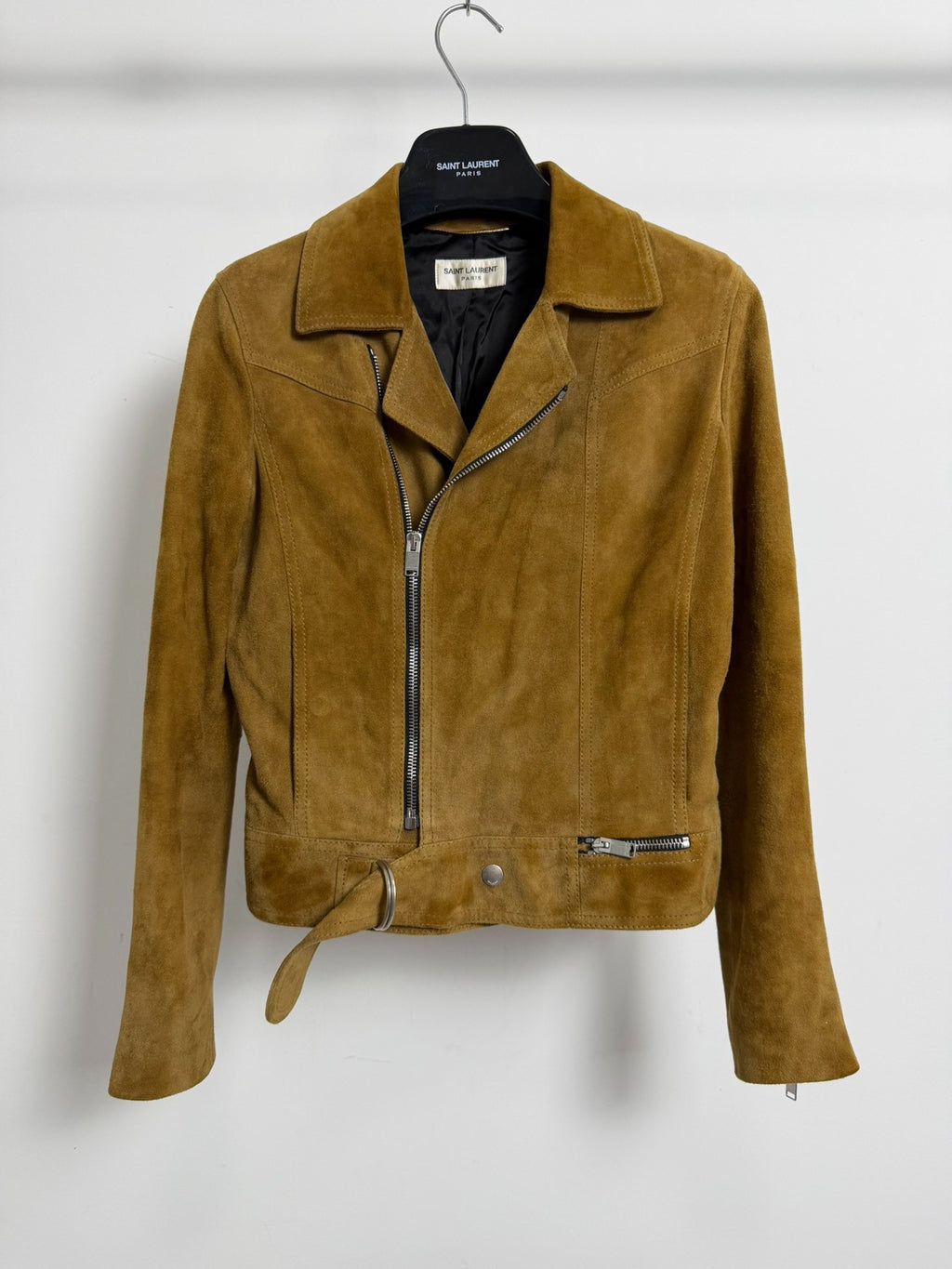 Saint Laurent Paris SLP 16ss Suede Biker Jacket