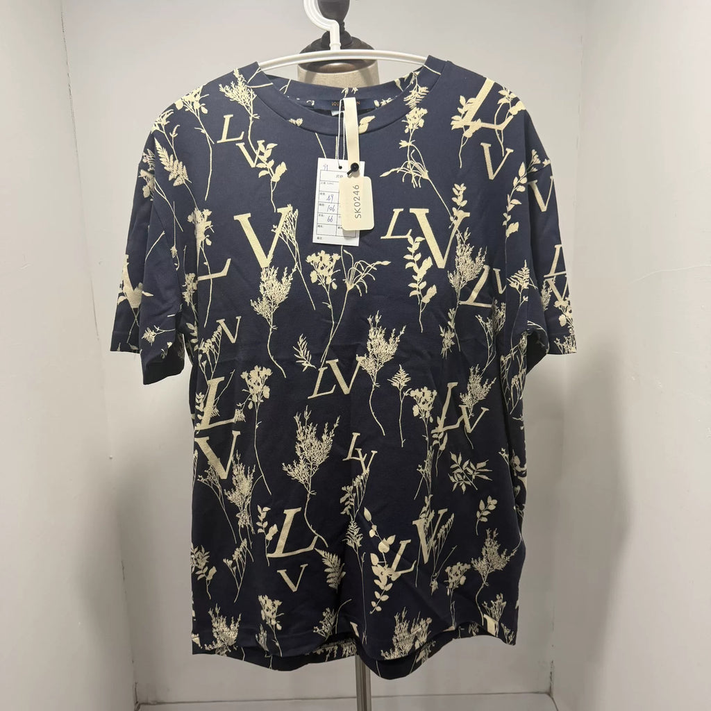 Louis Vuitton Wheat Spike All-Over Print Short Sleeve Shirt