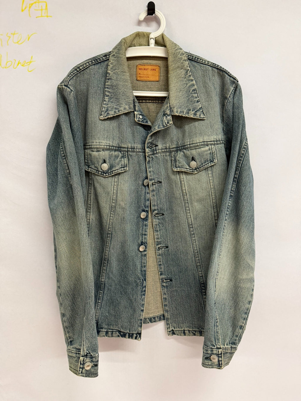Helmut Lang Badge Denim Jacket
