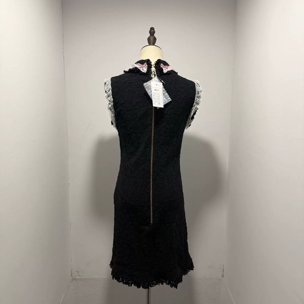 Gucci Lace Collar Dress