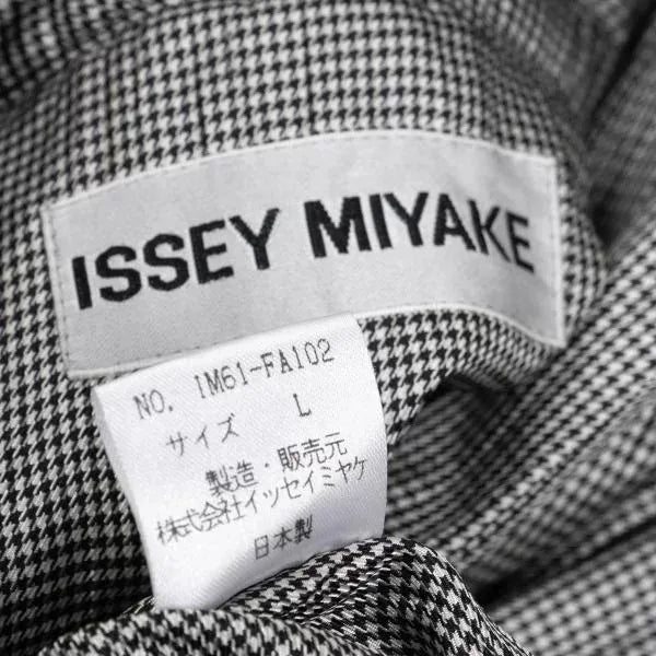 Issey Miyake Vintage Houndstooth Trench Coat