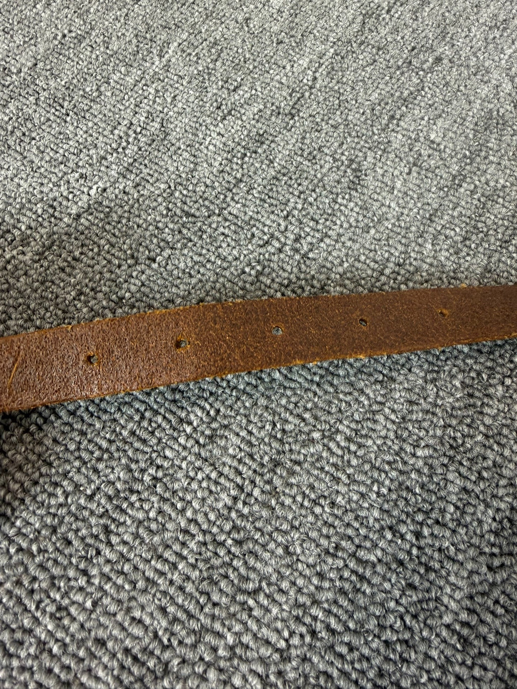 Saint Laurent 16SS Paris Black Brown Retro Silver Buckle Belt