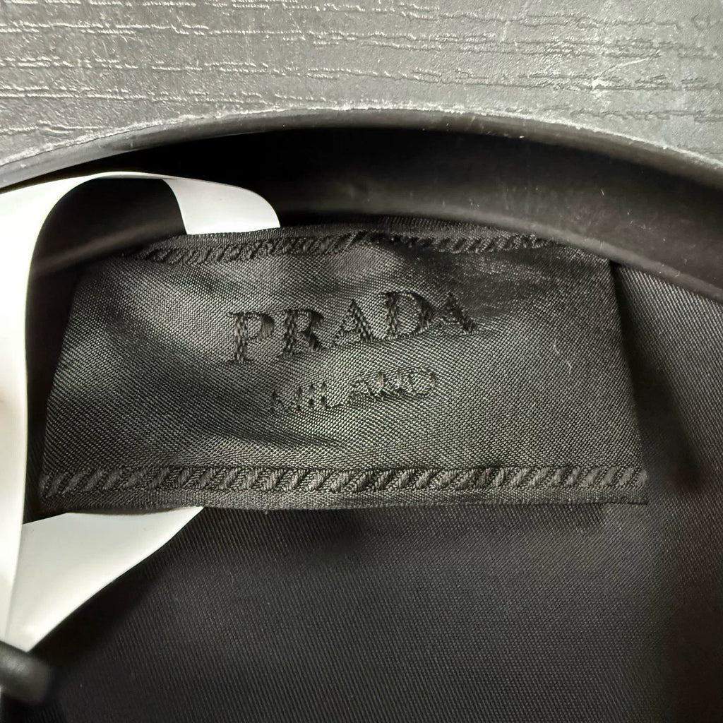 Prada Triangle Logo Sleeve Shirt