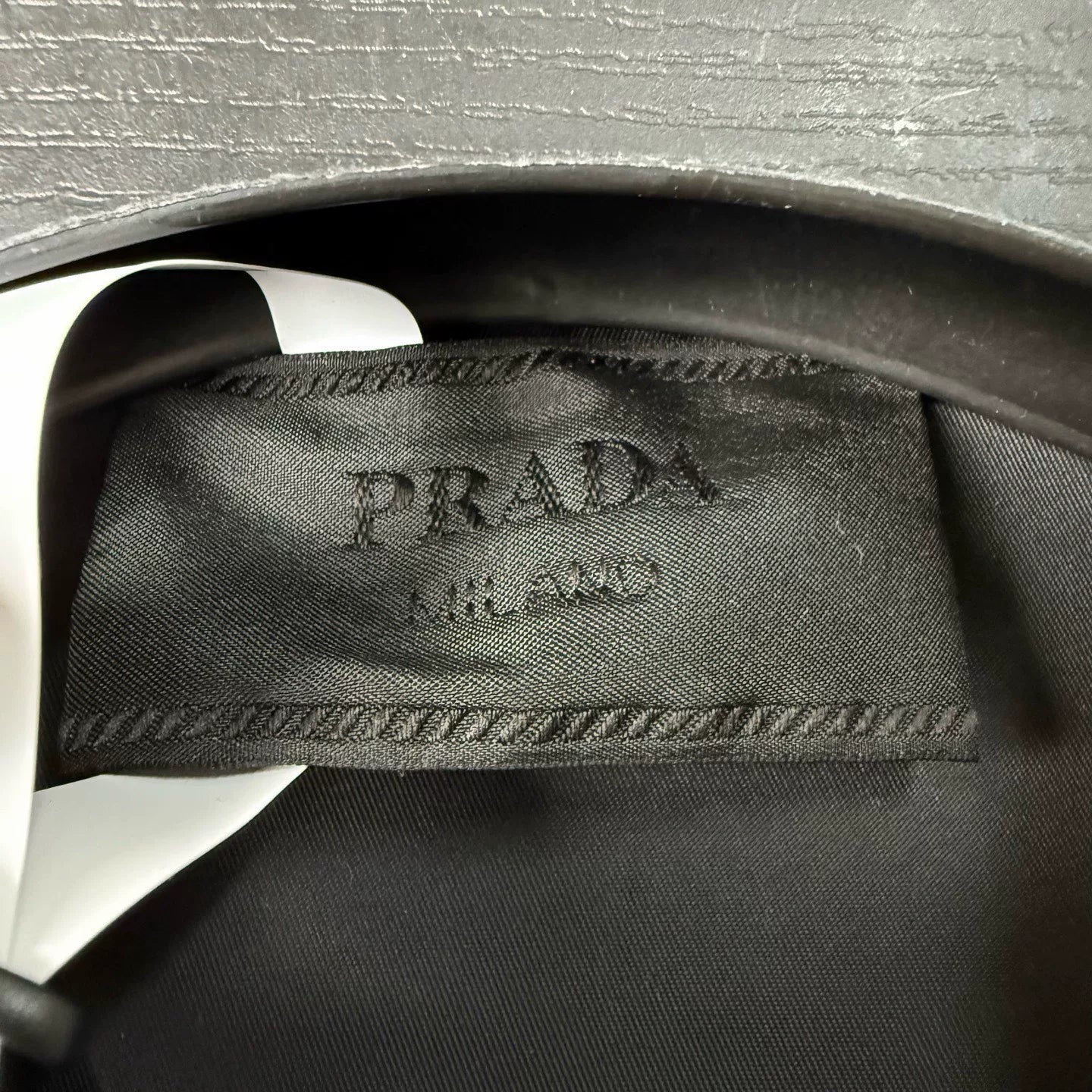 Prada Triangle Logo Sleeve Shirt
