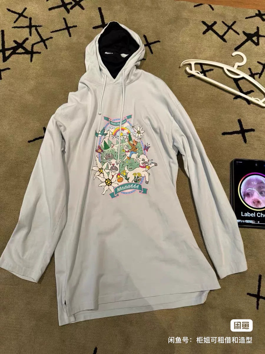 Vetements Gimp Masked Hooded Sweater