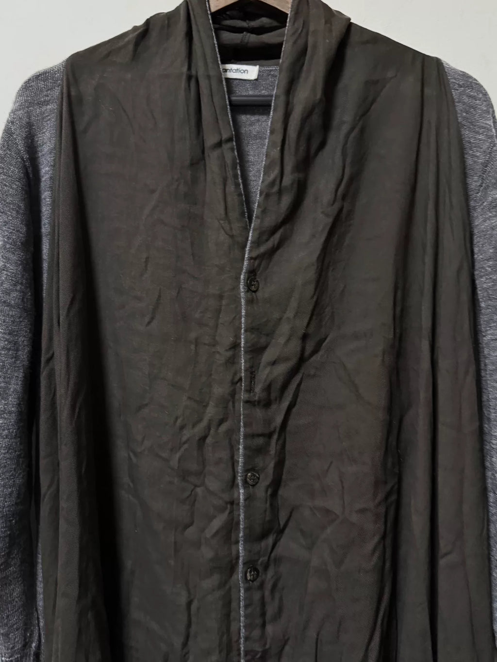 Issey Miyake Plantation 00s Wool Tunic
