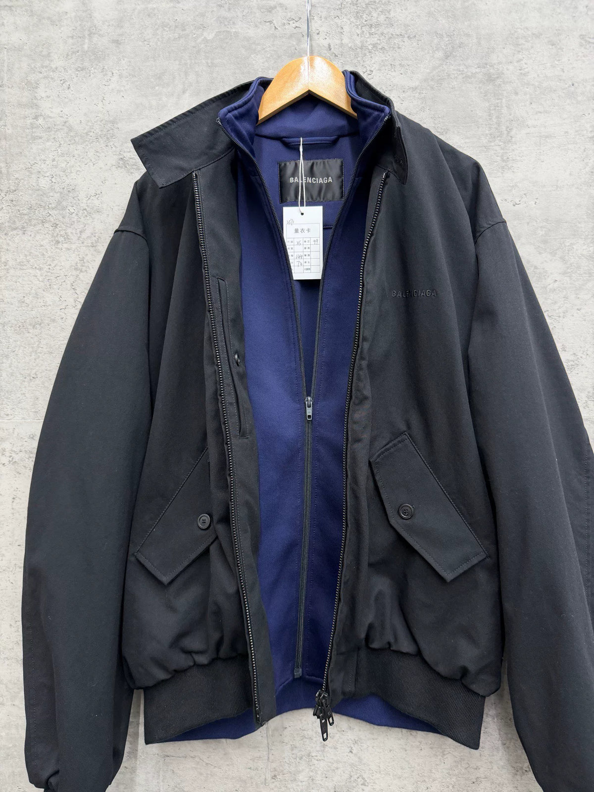Balenciaga 26 Two-in-One Harrington Jacket