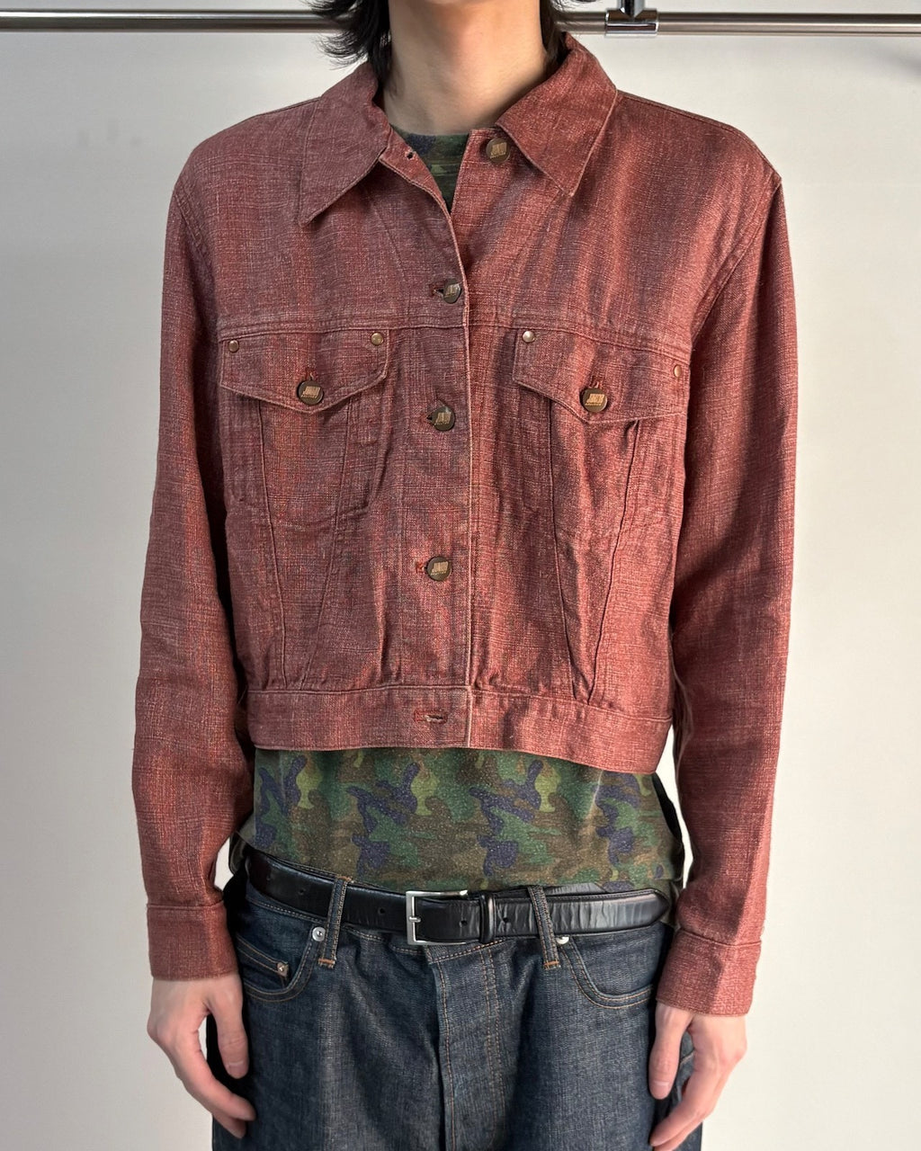 Jean Paul Gaultier Linen Denim Jacket