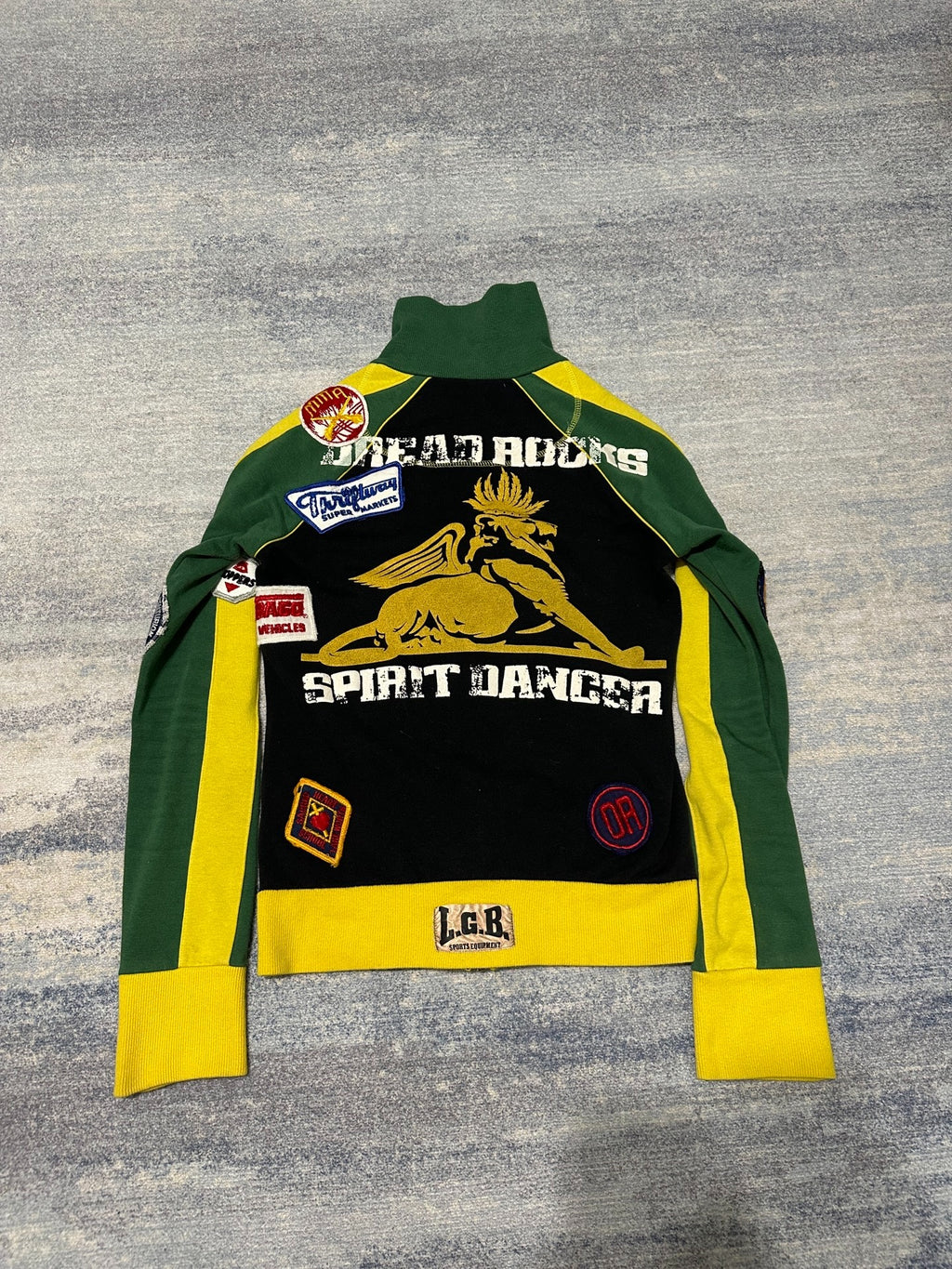 L.G.B. Sports Equipment Godspeed First Generation Indian Medal Tight Sports Jacket