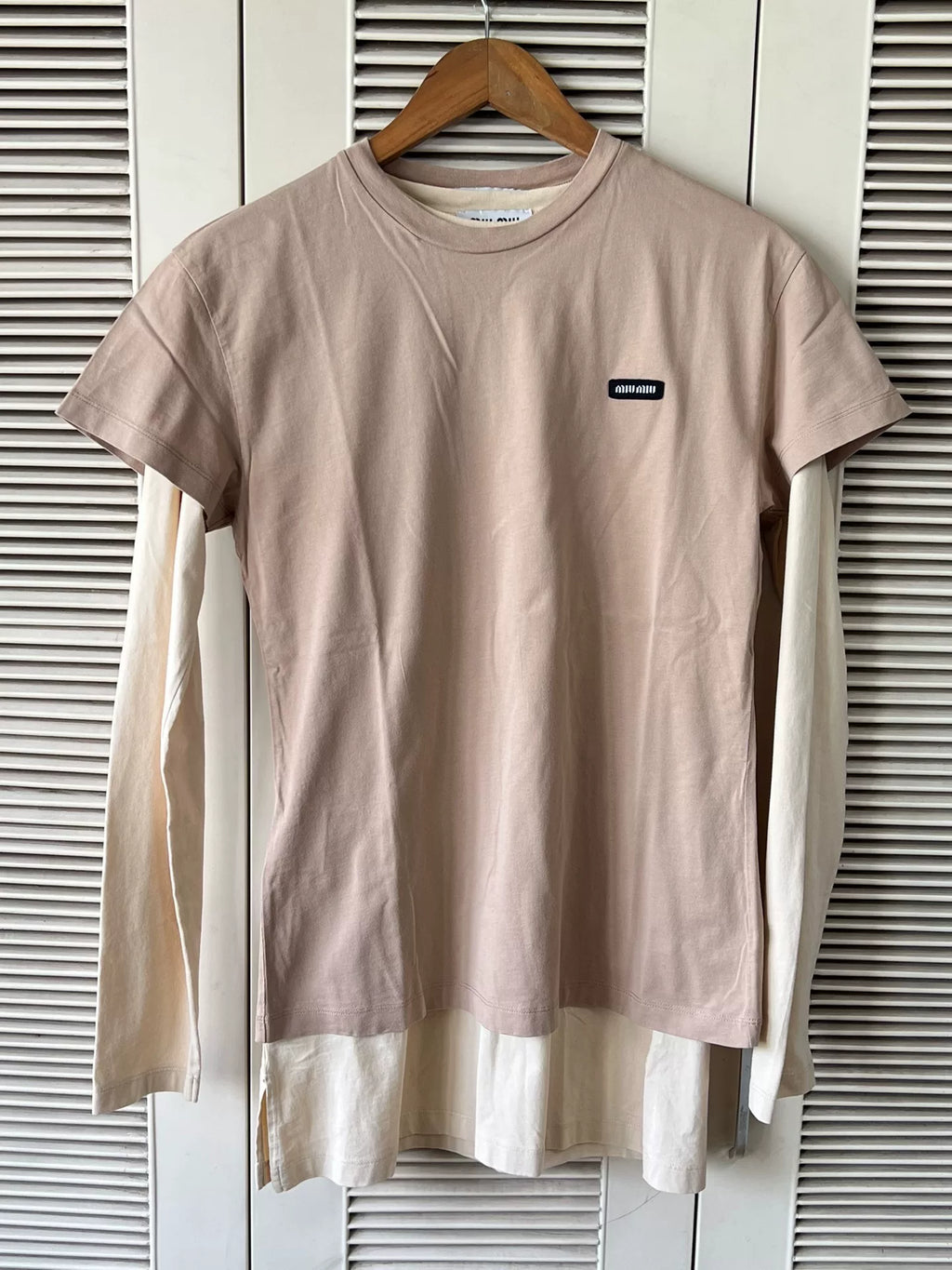 Miu Miu three-piece T-shirt set