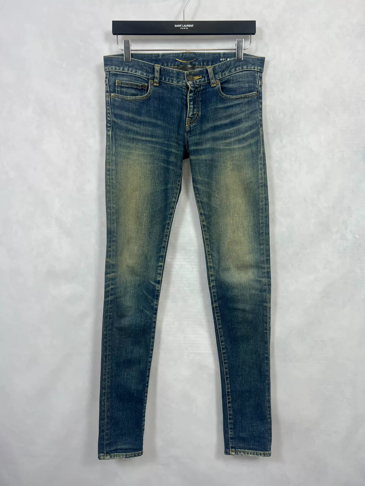 Saint Laurent 13fw D01 Navy Jeans