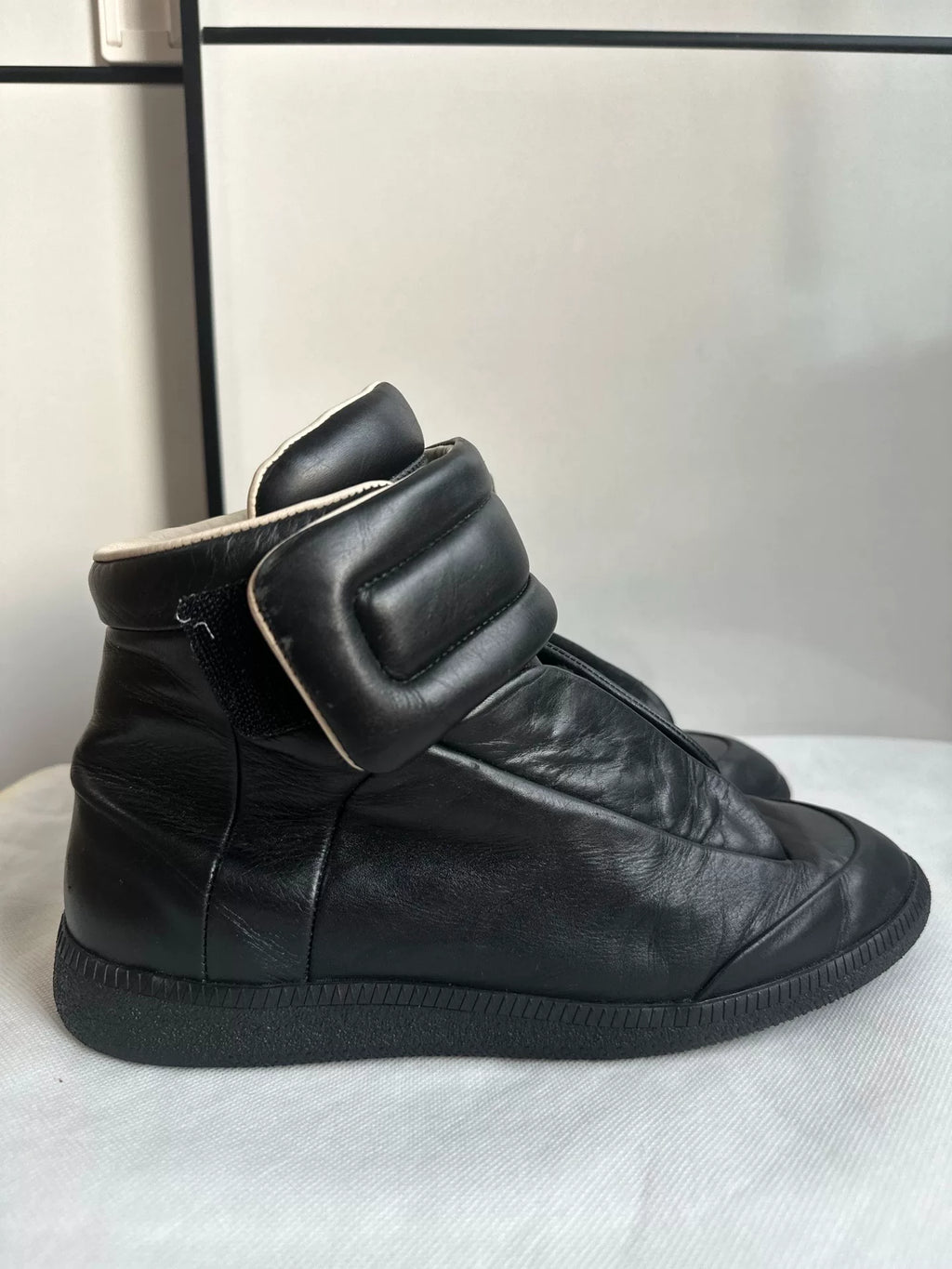Maison Margiela Future Black High-Top Sneakers