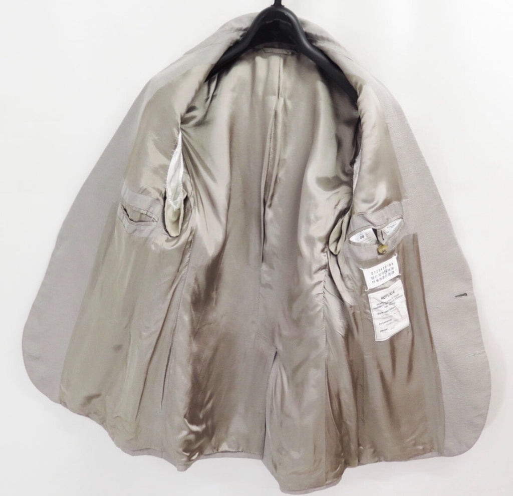 Maison Margiela SS08 Linen Silk Smoking Jacket