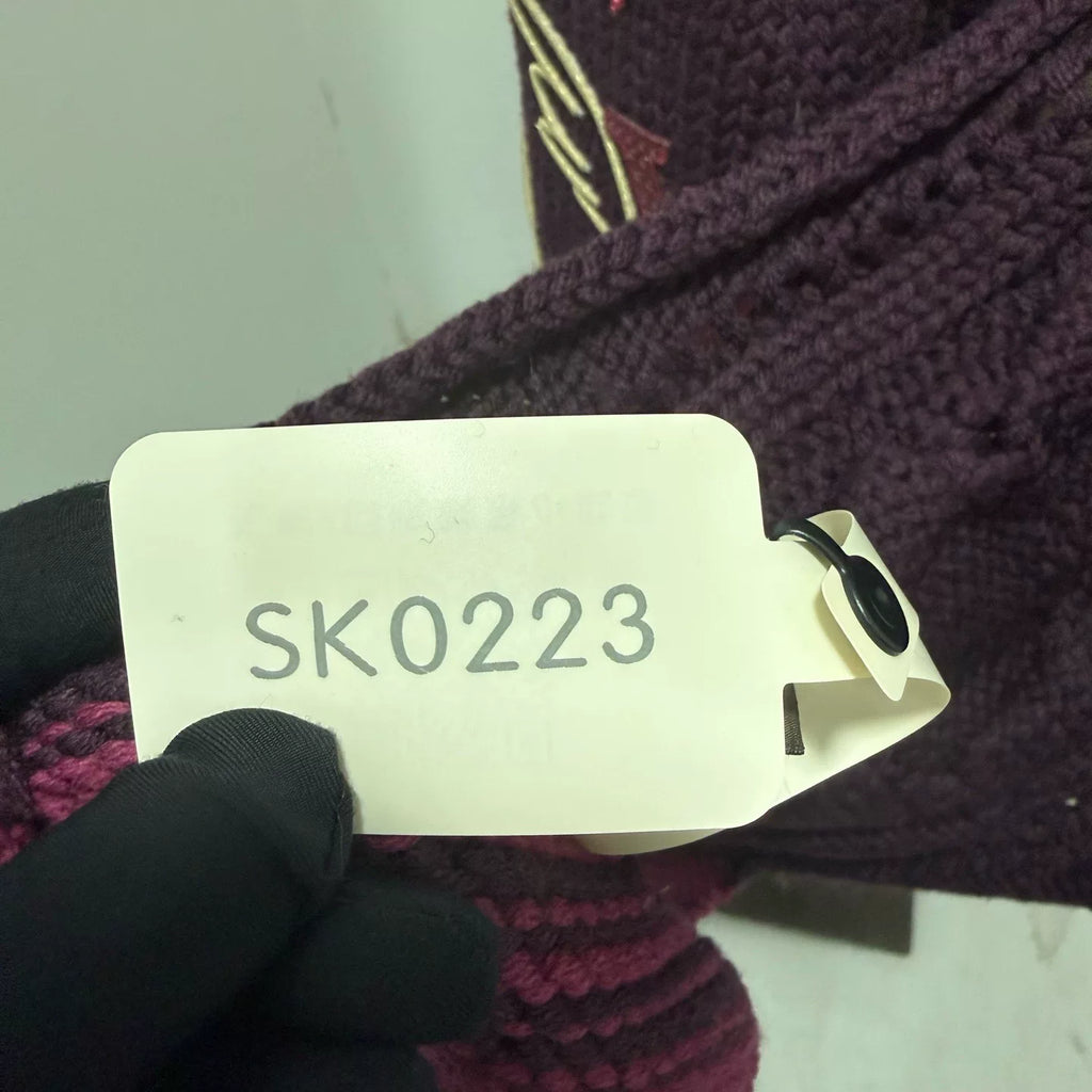 Louis Vuitton Embroidered Logo Scarf