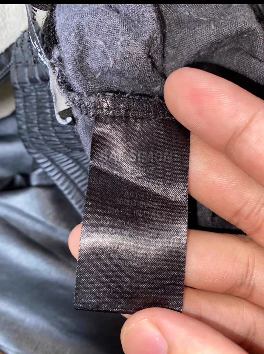 Raf Simons Redux Lambskin Pants