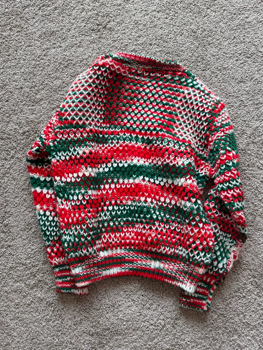 Raf Simons FW14 Sterling Ruby Knitted Cardigan