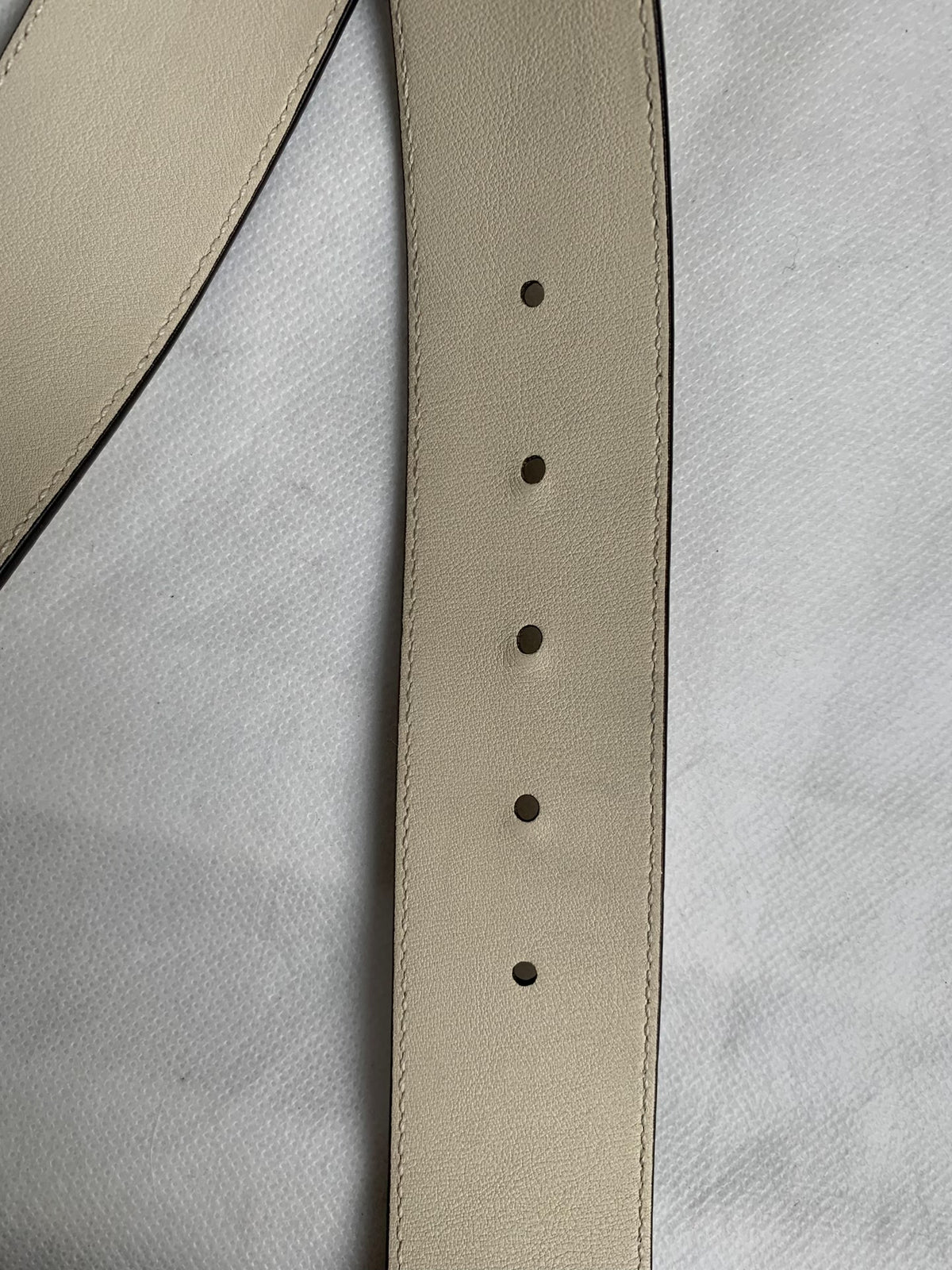 Gucci Off-White Double G Belt