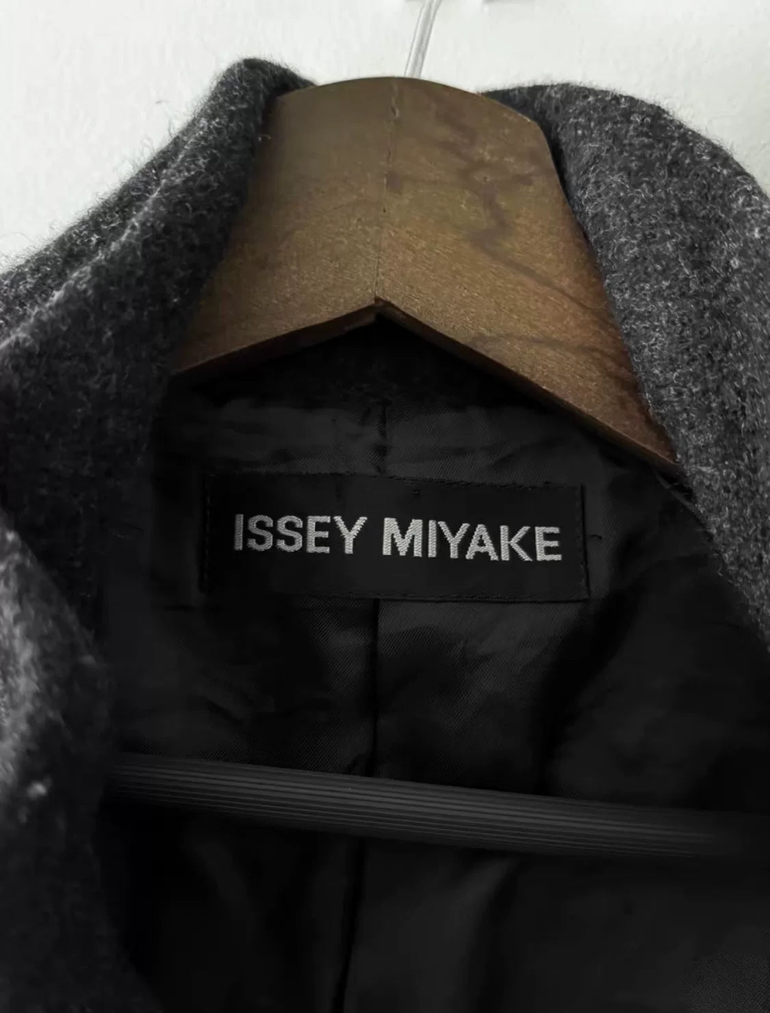 Issey Miyake 00s Raw-Edge Panel Mainline Jacket