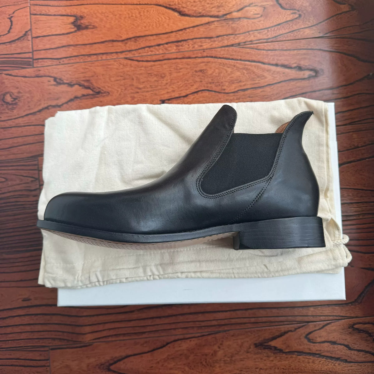 Visvim 24aw Gornergrat mid-folk Chelsea boots