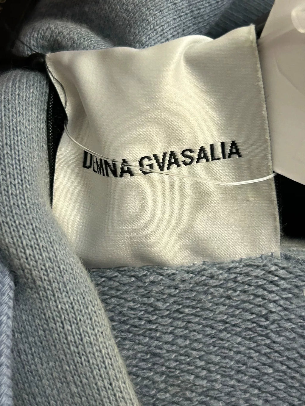Vetements Blue Unicorn Hoodie