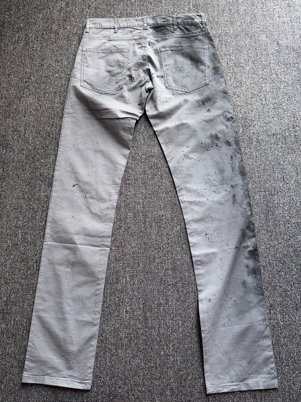 Kris Van Assche Slim Gray Pants