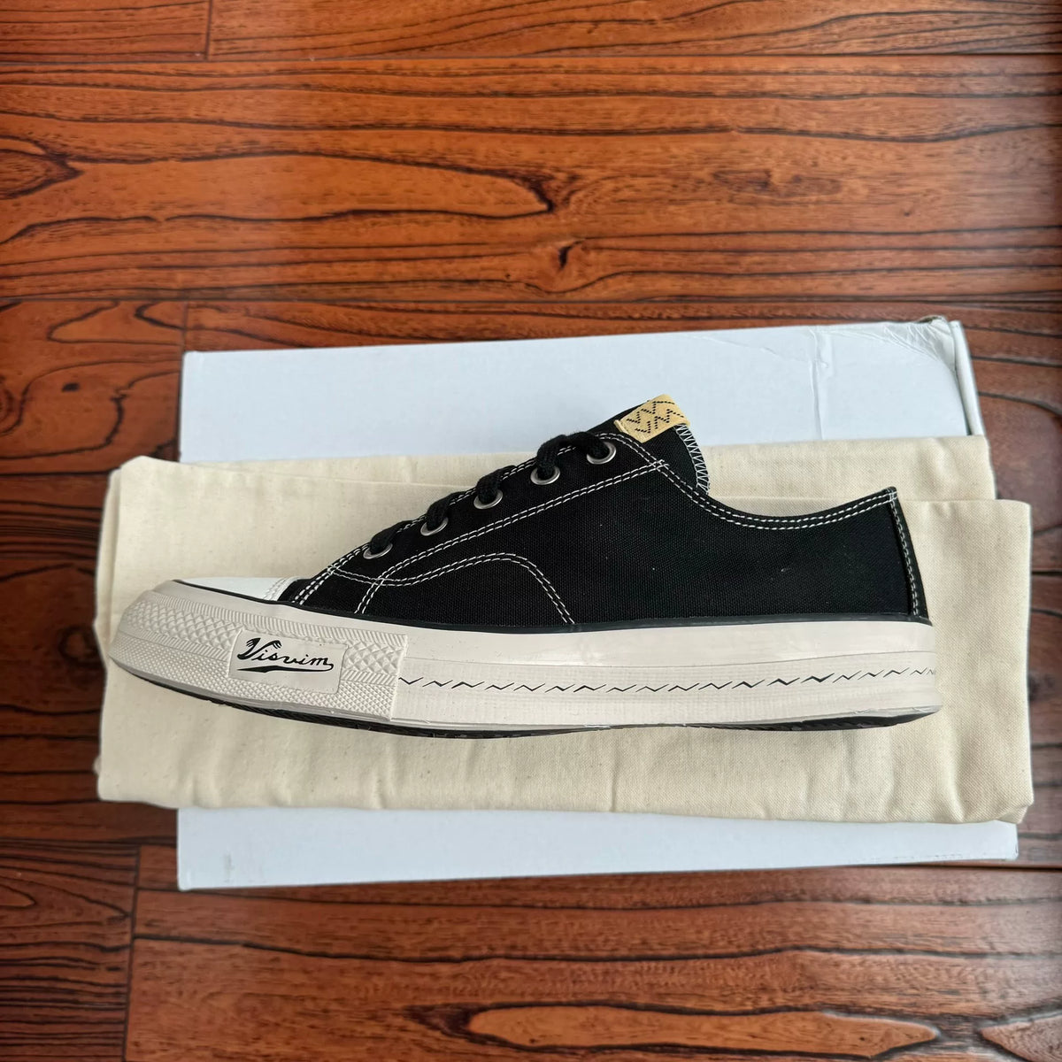 Visvim 24aw SKAGWAY L.T. LO CANVAS Thin-sole Canvas Shoes