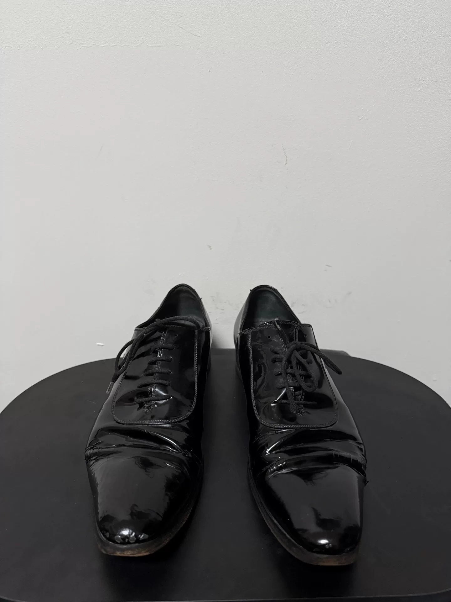Gucci By Tom Ford Patent Derby Shoes