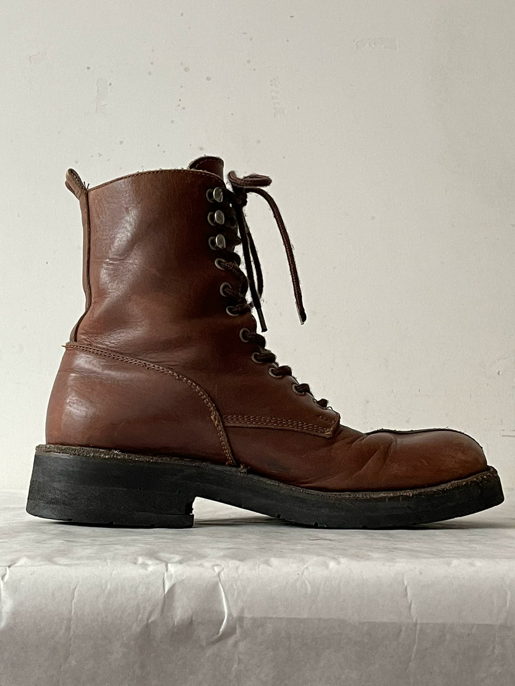Yohji Yamamoto Patchwork Brown Boots