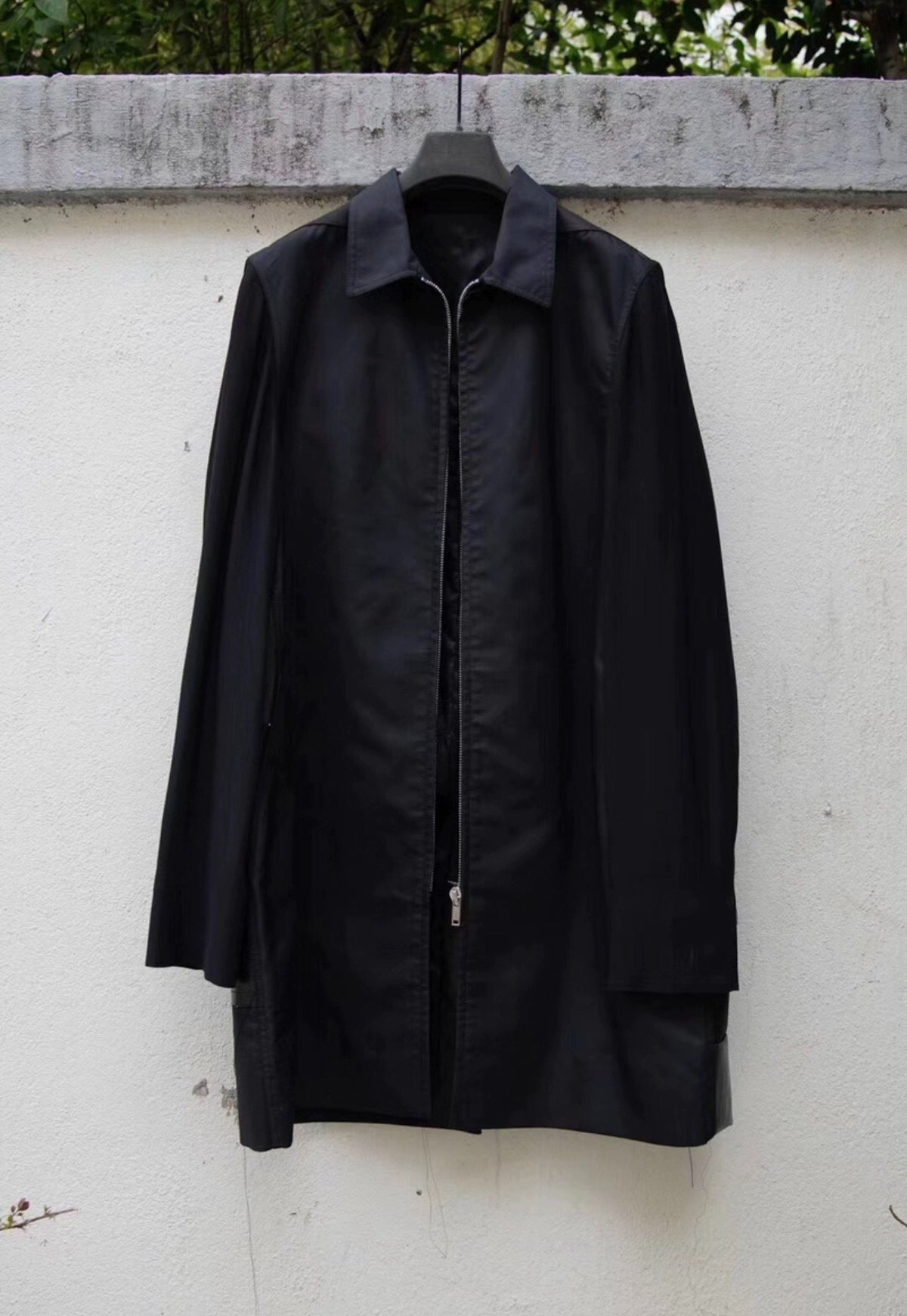 Rick Owens 19SS Fringe Trench Coat
